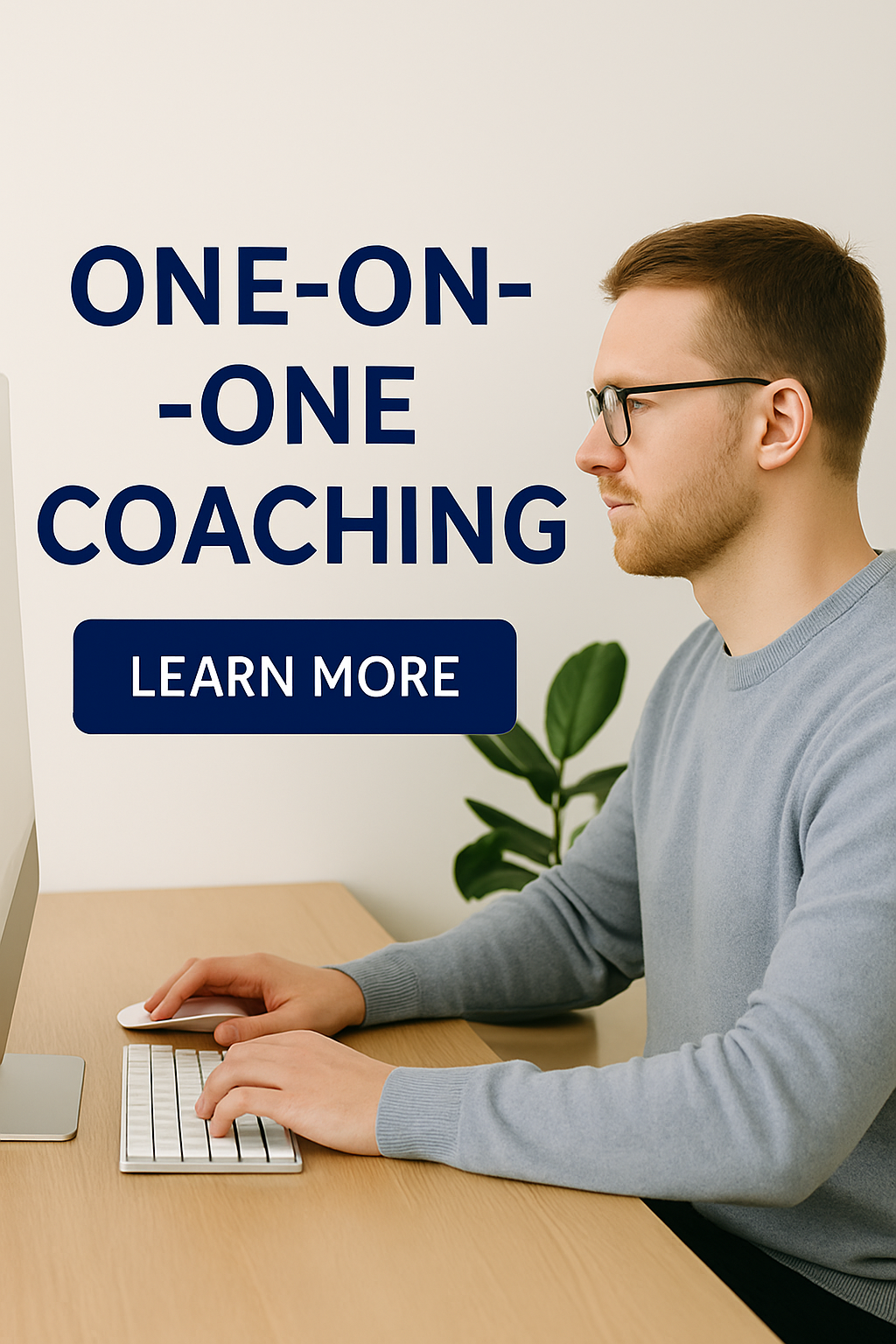 One-on-one coaching for law firm owners focused on systems, strategy, and sustainable growth